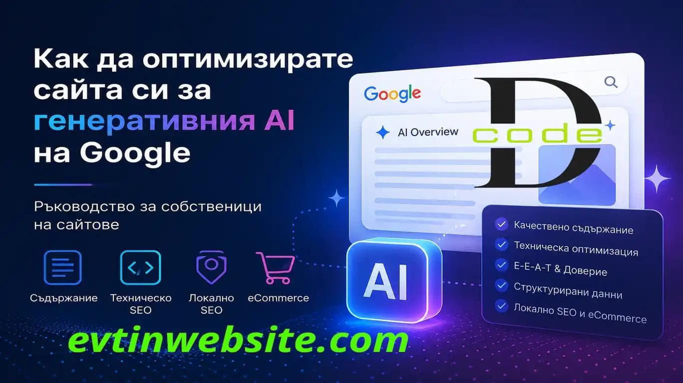 Как да оптимизирате сайта си за генеративния AI на Google